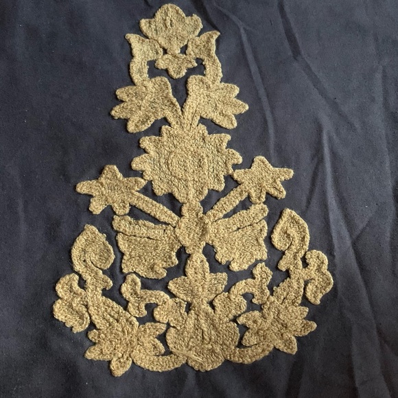 Bohemian Embroidered 💯% Egyptian Cotton Kaftan Dress. One of a kind! - Picture 12 of 12